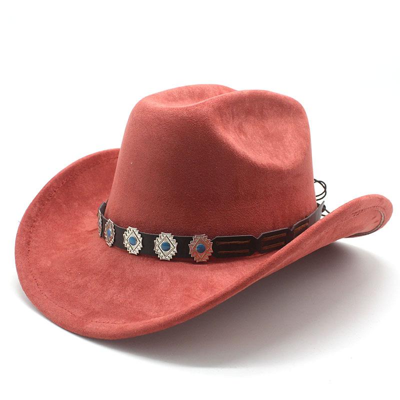 Fashion Casual High Top Big Eaves Suede Jazz Hat Outdoor Shopping Styling Felt Top Hat