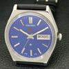 SEIKO EXPO 70 AUTOMATIC JAPAN 6349A MENS VINTAGE BLUE DIAL WATCH a701282-5