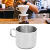 Rustless Steel Milk Frothing Cup 30ml Latte Art Cup Polished Milk Steaming Jug  Milk Foam Stirring