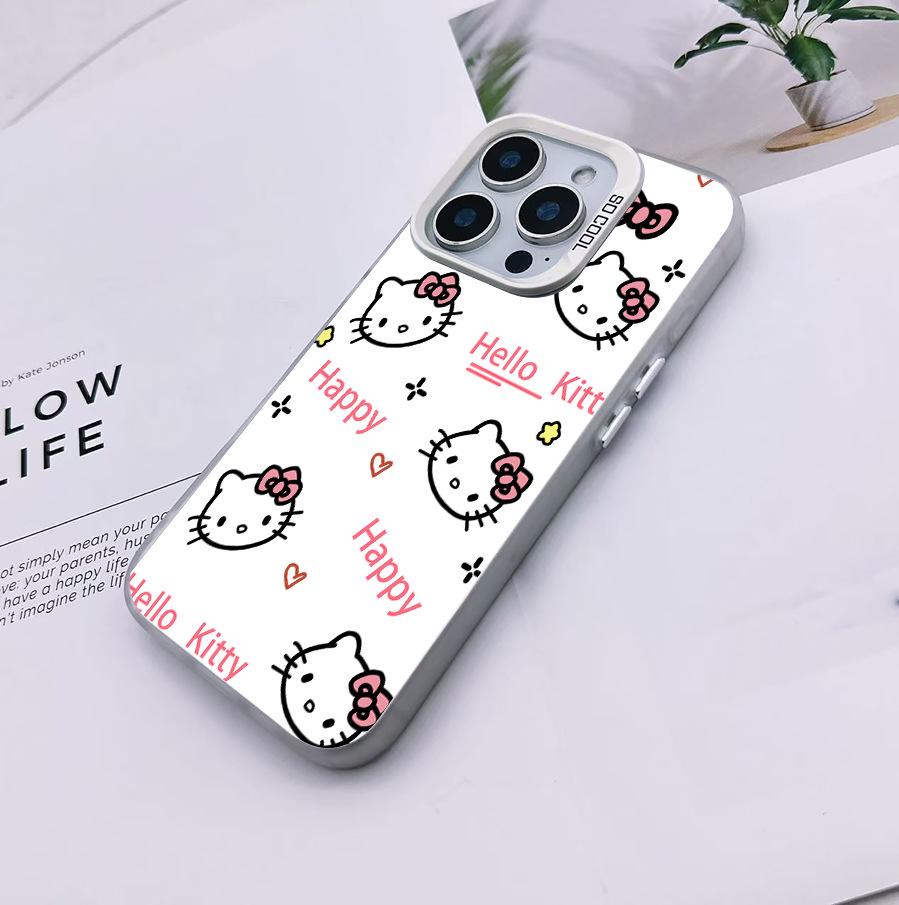 Чехол для телефона Hello Kitty - Милый белый дизайн Sanrio для Apple 16