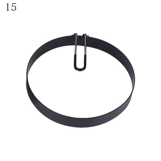 Egg Rings with Silicone Handle Stainless Steel Omelette Round Mold Premium Ring for Frying Eggs Burgers Pancakes Breakfast Cooking Shaper