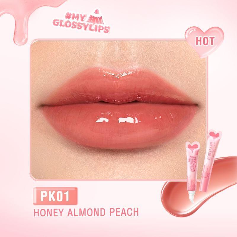 PINKFLASH - Увлажняющий блеск для губ - 3 цвета