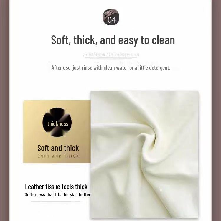Lint-Free Suede Chamois Car & Glass Cleaning Towel - Soft & Absorbent