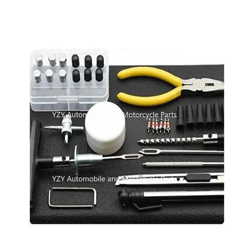 Инструменты для ремонта шин 93 комплекта высококачественных инструментов для автомобилей и мотоциклов