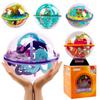 Magic Intellect Ball 3D Maze Toys Montessori Brain Burning Ball Rolling Puzzle Games Logic Thinking Balance Educational Toy Gift