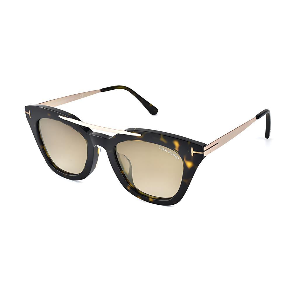 TF Mirror Leg Logo Irregular Shape Sunglasses Women sunglasses Multicolor TF0575F