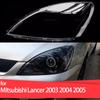 Крышка линзы ПК для Mitsubishi Lancer 2003 2004 2005 Линза фары Термостойкая Прозрачная Защитная крышка передней фары