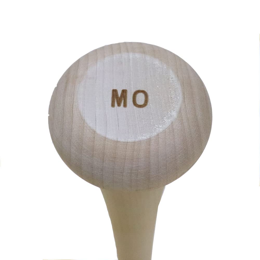 ZETT Professional Model Hardwood Bat with Hollow Head for Easy Lightweight Baseball Hall bwt14ty 1200mo Forest Style Swing, Maple, Original, 84cm,