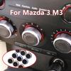 Ручка кондиционера автомобиля из алюминиевого сплава, кнопка управления обогревателем переменного тока для Mazda 3 M3 2004-2009, аксессуары для интерьера