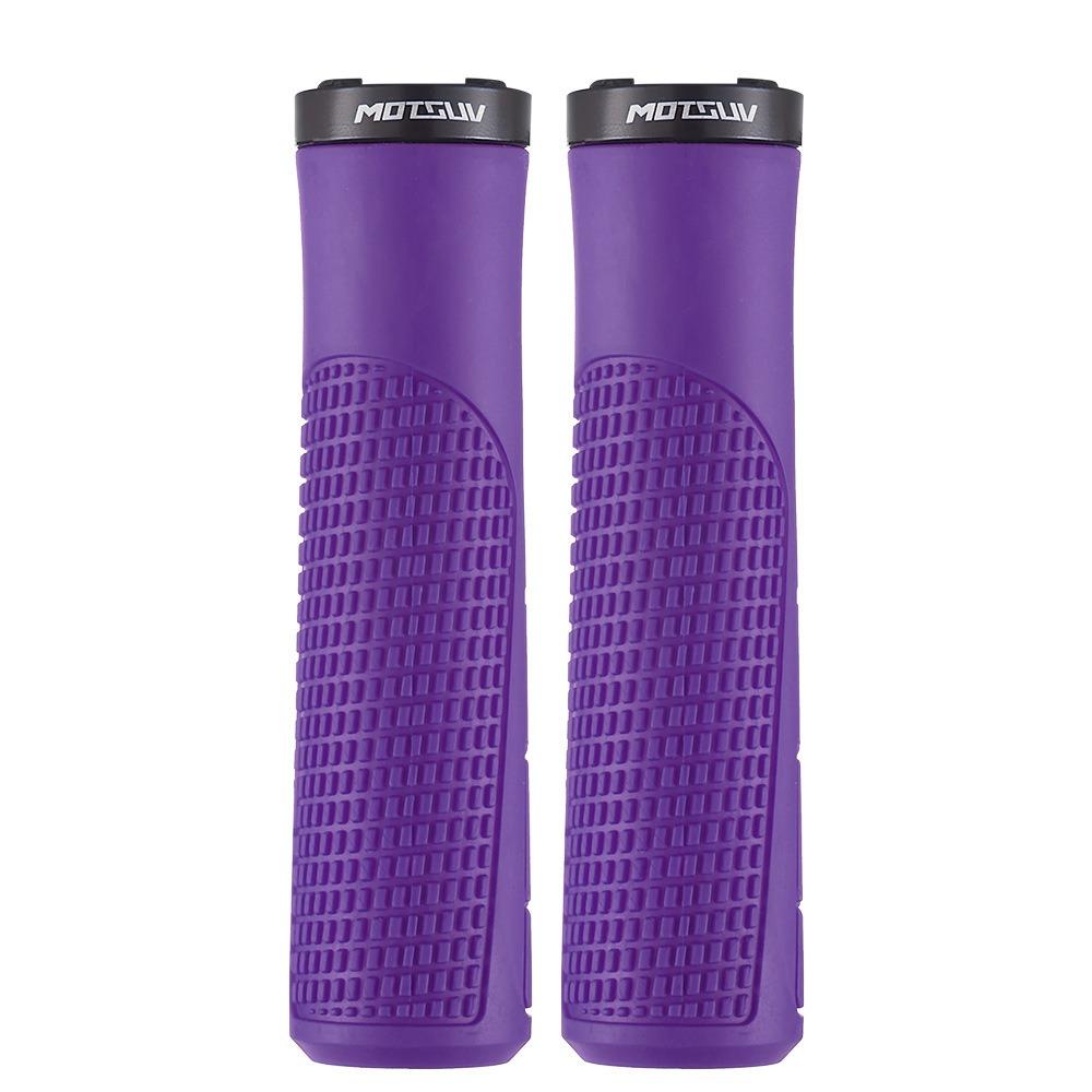 Резиновые алюминиевые ручки для велосипеда, противоскользящие ручки для велосипеда, руль для горного велосипеда, шоссейного велосипеда