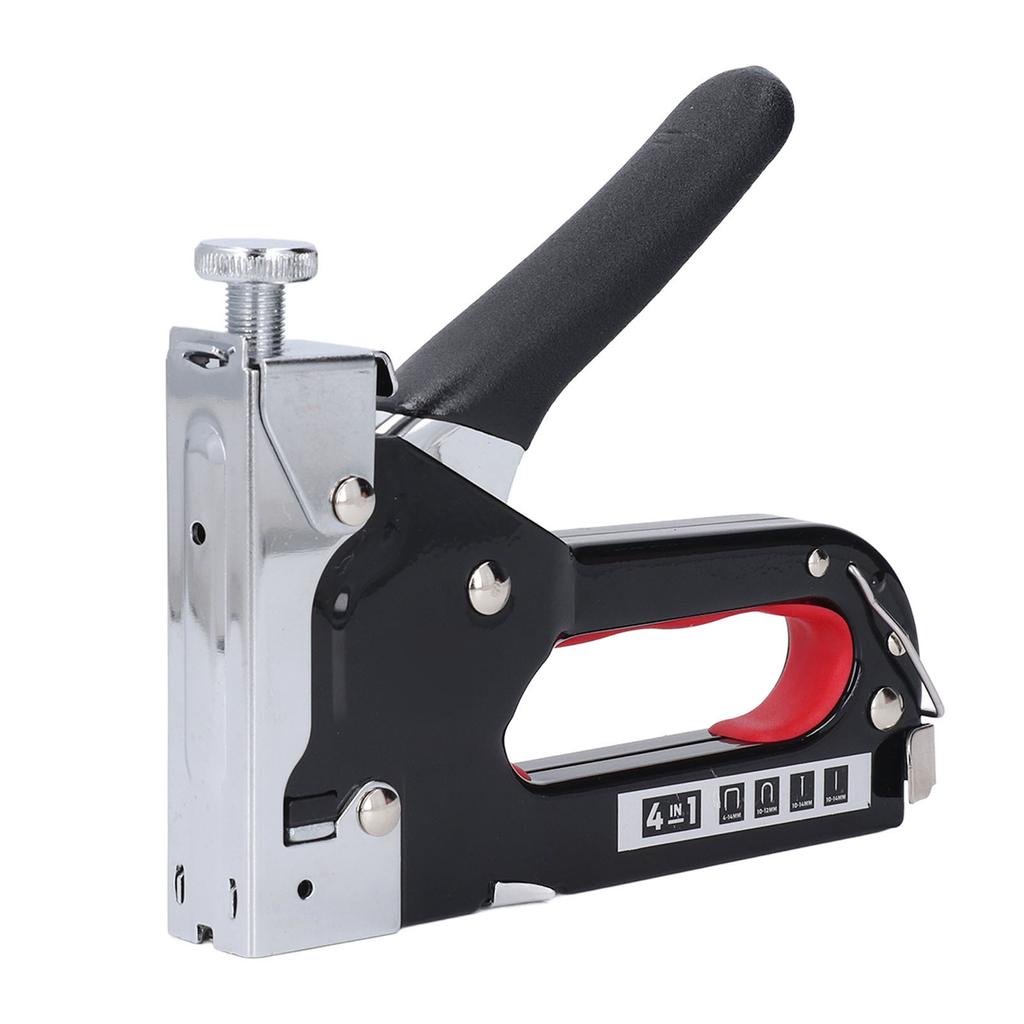 Upholstery Staple Gun 4 In 1 Power Adjustable Heavy Duty Stapler for Home Renovations Industrial App