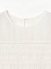 B:MING LIFE STORE by BEAMS Women's Wave Tuck Blouse (S-M) OFF WHITE M