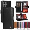 Магнитный кожаный чехол-кошелек для Moto G04 G05 G14 G15 G24 G32 G34 G35 G45 G54 G55 G56 G75 G84 G85 G86 Edge 50 60 Neo Роскошный чехол