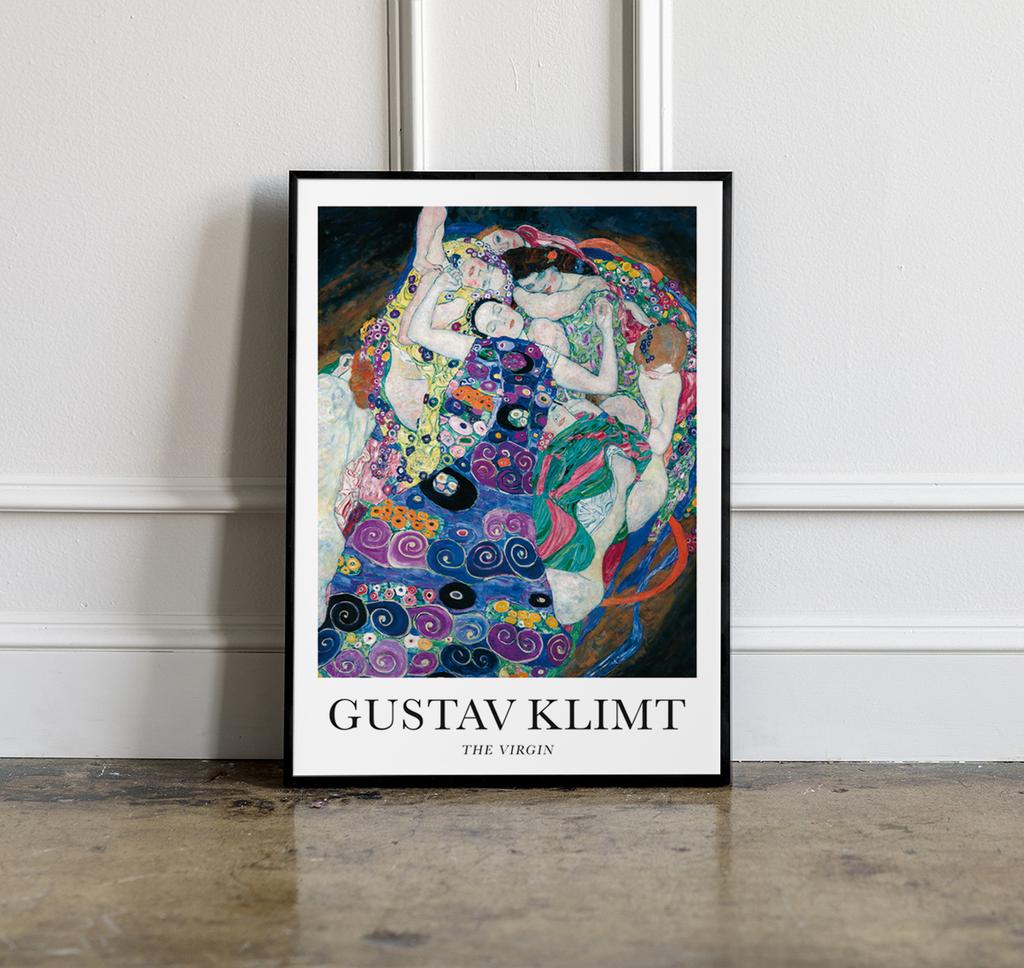 Плакат густав климт картины