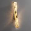 Modern Minimalist Crystal Wall Lamp - Long Strip Design for Living Room and Bedroom