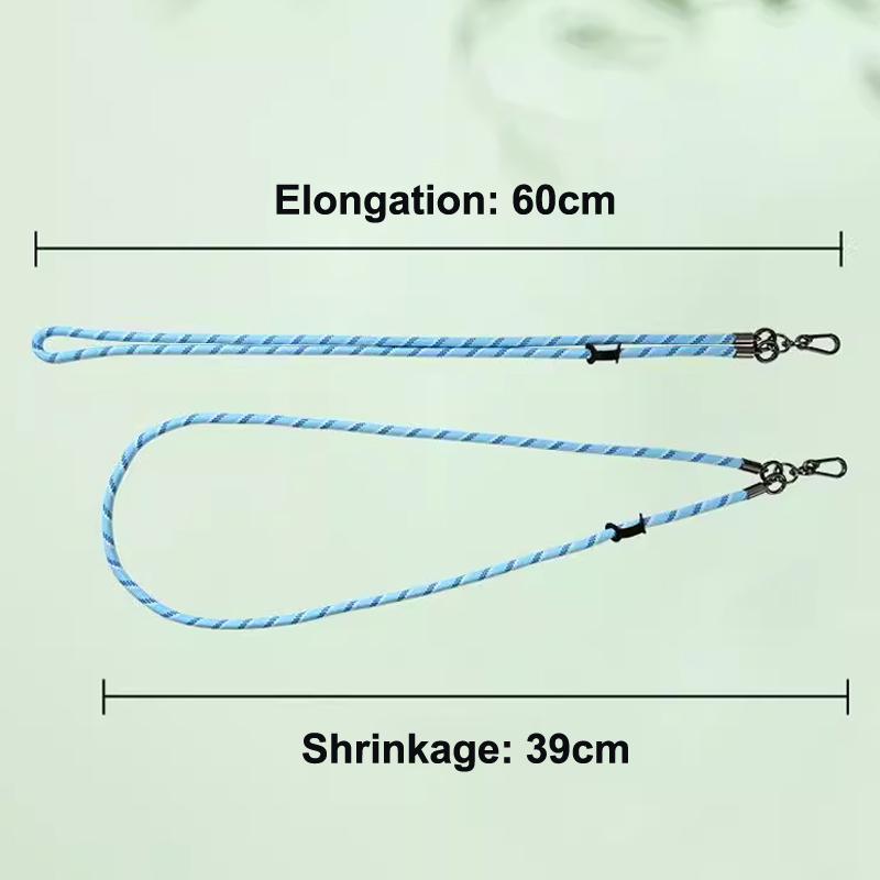 Универсальный шнурок для телефона, шнурок-ремешок против потери, съемный цветной шейный шнур, страховочная привязь для телефона, цепочка-брелок, веревка с картой