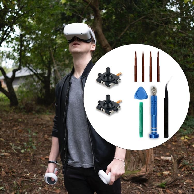 3D аналоговый джойстик Замена Левый/Правый Ремонтный комплект для контроллера Quest 2