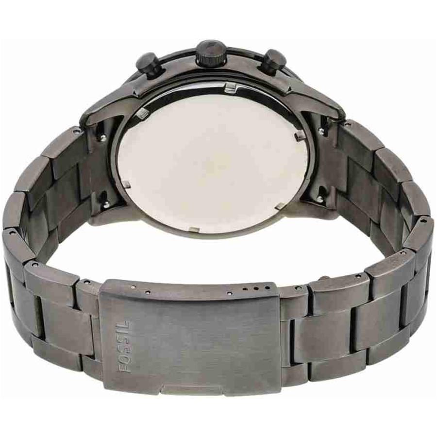 Fossil Мужские часы Townman Chronograph из серой стали FS5349