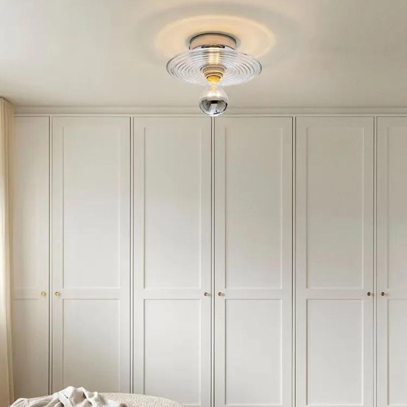 Светодиодный настенный светильник с волнообразным стеклом для освещения спальни, прикроватной тумбочки, фона гостиной, кабинета, домашнего декора, амбиентные бра