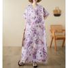 DIMANAF Women 2024 Plus Size Spring Summer Oversize Style Dress Beach Elegant Floral Long Dress Oversize Basic Loose Dress Plus Size