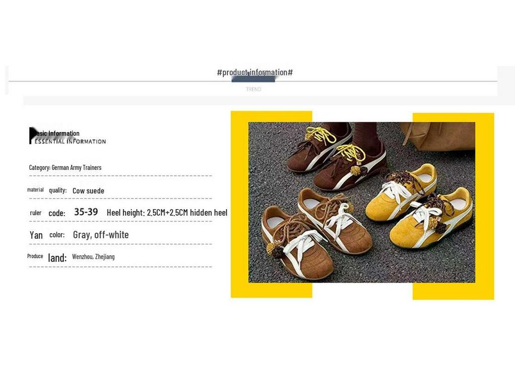 Meilaide Vintage Flip-Up Sporty Casual Shoes with Inner Height Boost for Women - Ins Style