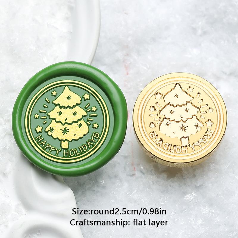 На Рождество Снежинка Снеговик Сургучные печати DIY Скрапбукинг Восковая печать Штамп Принадлежности для рукоделия Новый год Рождество DIY Подарок