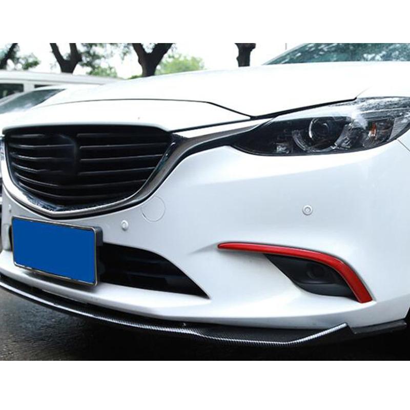 Для Mazda6 Mazda 6 Atenza 2014 2015 2016 2017 2018 Кузов Головной Передний Противотуманный Бровь Отделка Свет Лампа Рамка Накладка ABS Хромированная Крышка