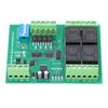 4-канальный релейный модуль Многофункциональная плата реле RS485 для электрооборудования DC 12V