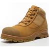 Качественные защитные ботинки для мужчин из натуральной кожи, мужская обувь, защитные ботинки, обувь со стальным носком, непрокалываемые рабочие ботинки, неразрушаемые