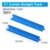 All Kinds of Plastic Rail Train Track Parts Accessories Curve/Straight/Block/Bridge Tracks Gift for Boy Toys X2