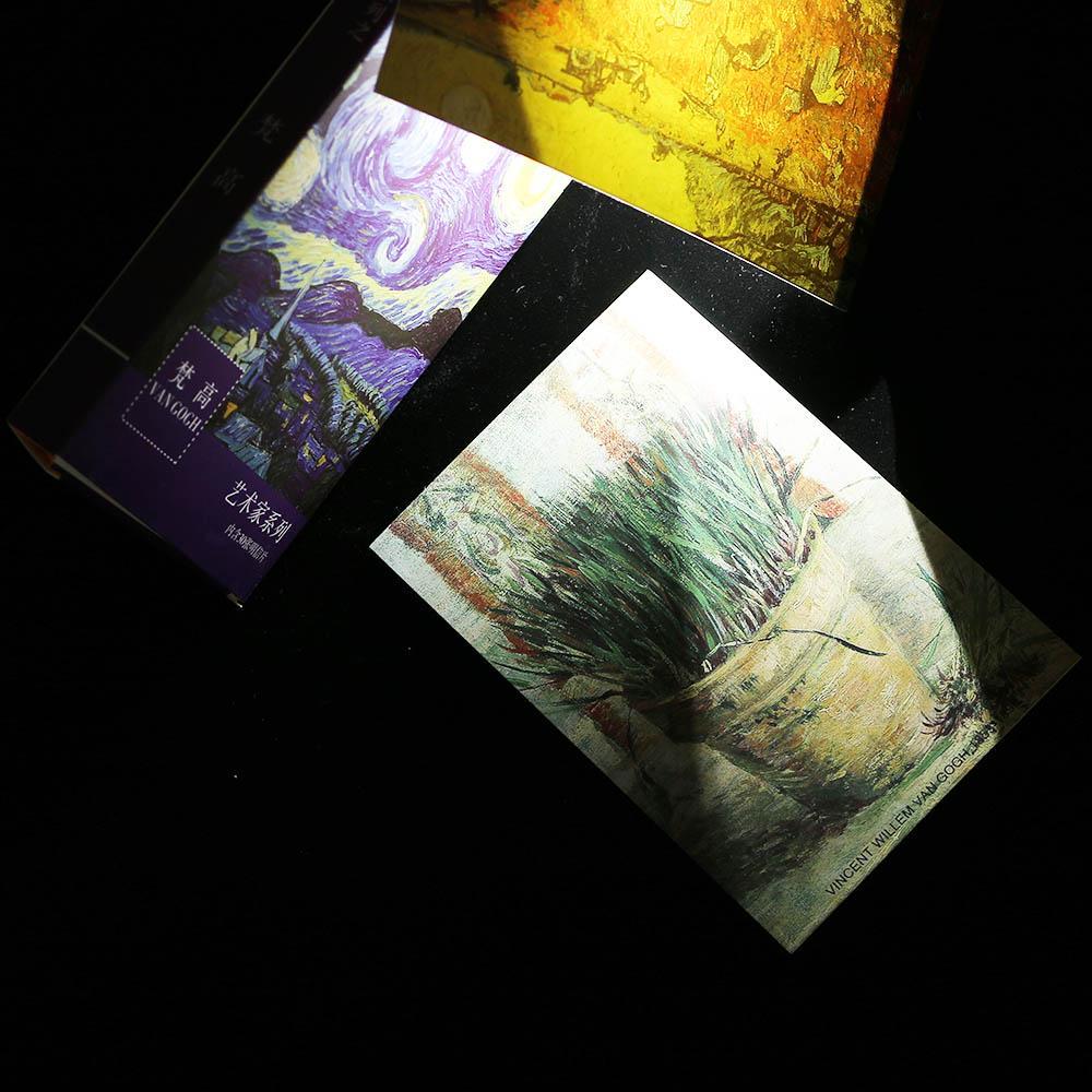 PCs/lot Colourful Gift Office & School Supplies New Postcards Retro Bookmark Van Gogh Oil Painting