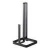 Jitsugyo Kitchen Paper Holder Black W11 X D11 X Tower 6782 Approx. H26.5cm