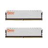 Память DATO 16 ГБ DDR4 16 ГБ x 3200 МГц UDIMM с радиатором CL16 PC3200 RAM с памятью Extreme White (2 8 ГБ) PC4-25600 1.35V радиатор, Только для игр