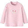 Minibala 2025 Winter Mock Neck Long Sleeve T-Shirt
