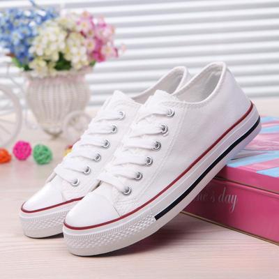 Женские базовые парусиновые туфли Fubu A01 с низким верхом, вулканизированный дизайн Evergreen