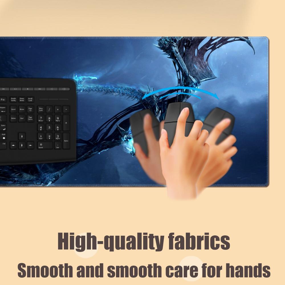 Zombie Dragon Tcg Mouse Pad Deskmat Playmat Laptop Anime Gaming Keyboard Rubber Pad on The Table Pc Gamer HD Mousepad