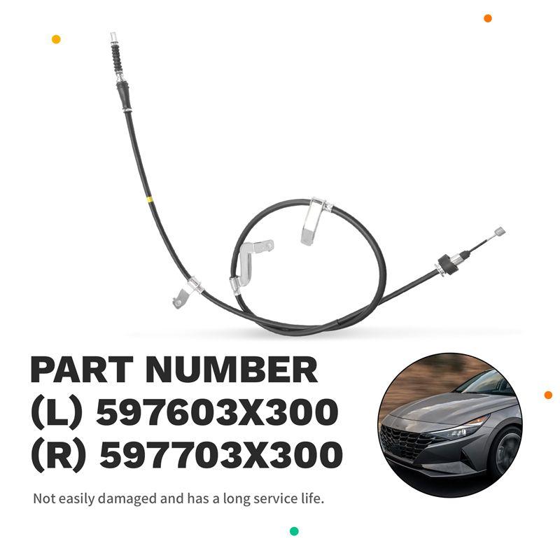 НОВЫЙ-Трос стояночного тормоза для Elantra 59770-3X300 59760-3X300 597703X300 597603X300 Правый