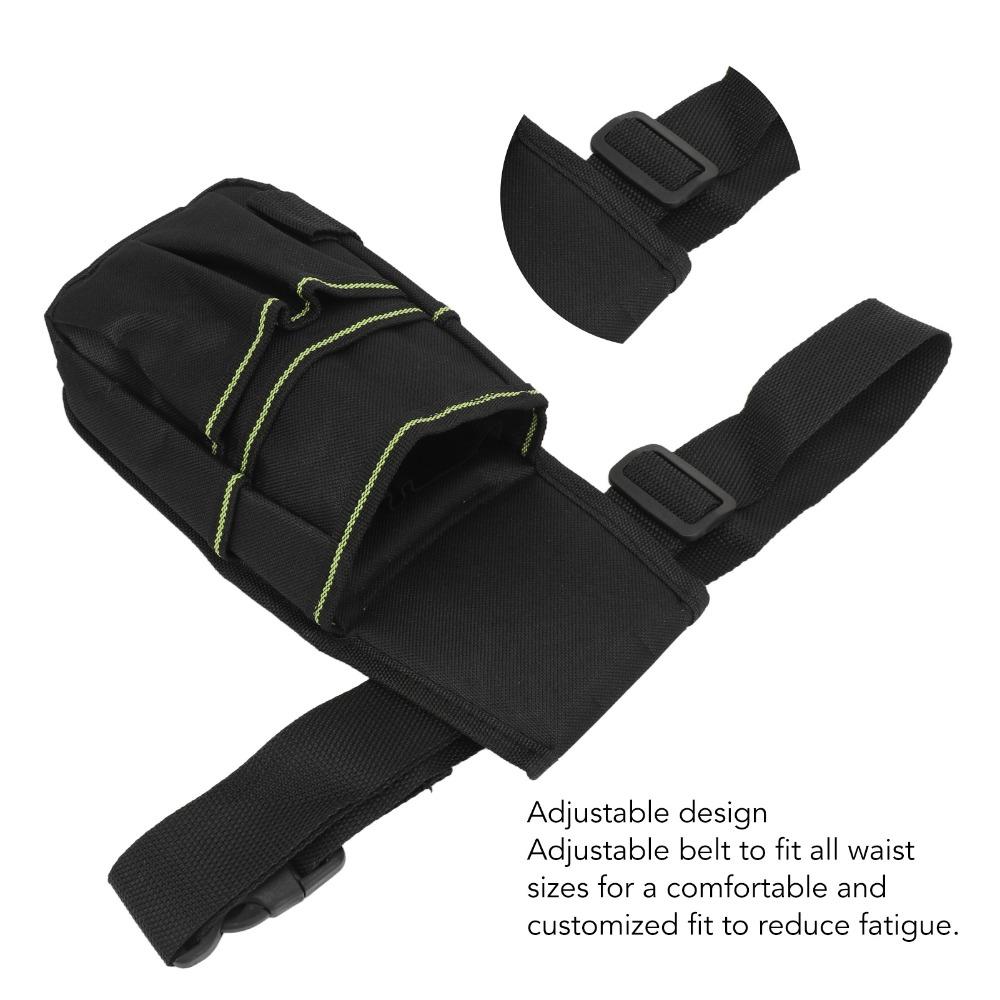 Oxford Cloth Tool Belt Pouch Multiple Pockets Tool Pouch Durable Waist Bag Maintenance Work