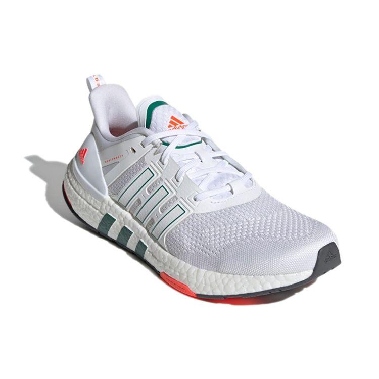 Adidas Кроссовки унисекс Equipment+ White Green Solar-Red H02751