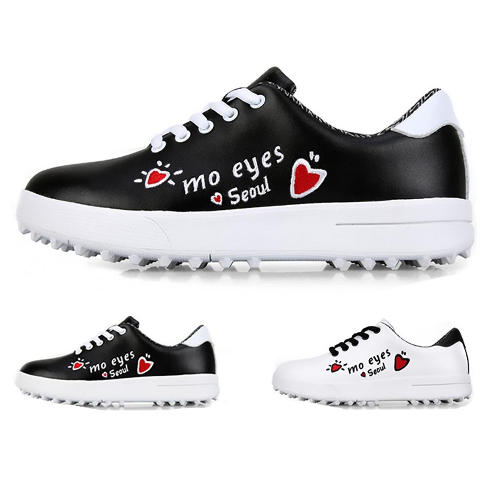 PGM Kid Girl Golf Shoes Size 30-36 Soft Comfortable Outdoor Casual Sneakers Breathable Walking Shoes Luxury Womens Sneakers