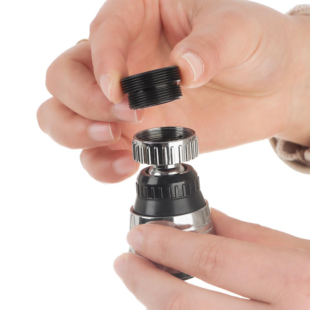 Водосберегающий ABS пластиковый кран с насадкой, поворотный кран, аэратор на 360 градусов, удлинитель для кухонного крана