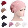 Soft Winter Warm Hair Loss Headscarf Beanies Muslim Hijabs Head Wrap Women Turban Hat Chemo Hat