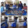 Children's Toy Scrap Bag Play Mat Lego Puzzle and Jigsaw Educational Toys Basket