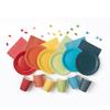 Lot de 20 serviettes en papier 33 x 33 cm Tendance Uni terracotta