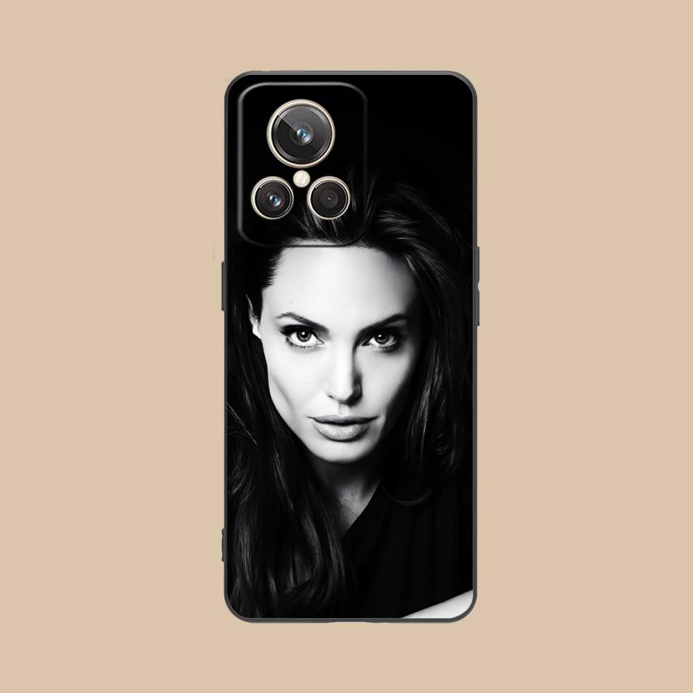 Angel Jolie Mobile Cell Phone Case for Realme 15 14 13 12 11 10 9 Pro Plus T i Lite 5G Colorful Printing Cover Smartphone Luxury
