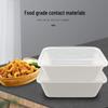 1500ml White Rectangular Disposable Food Containers