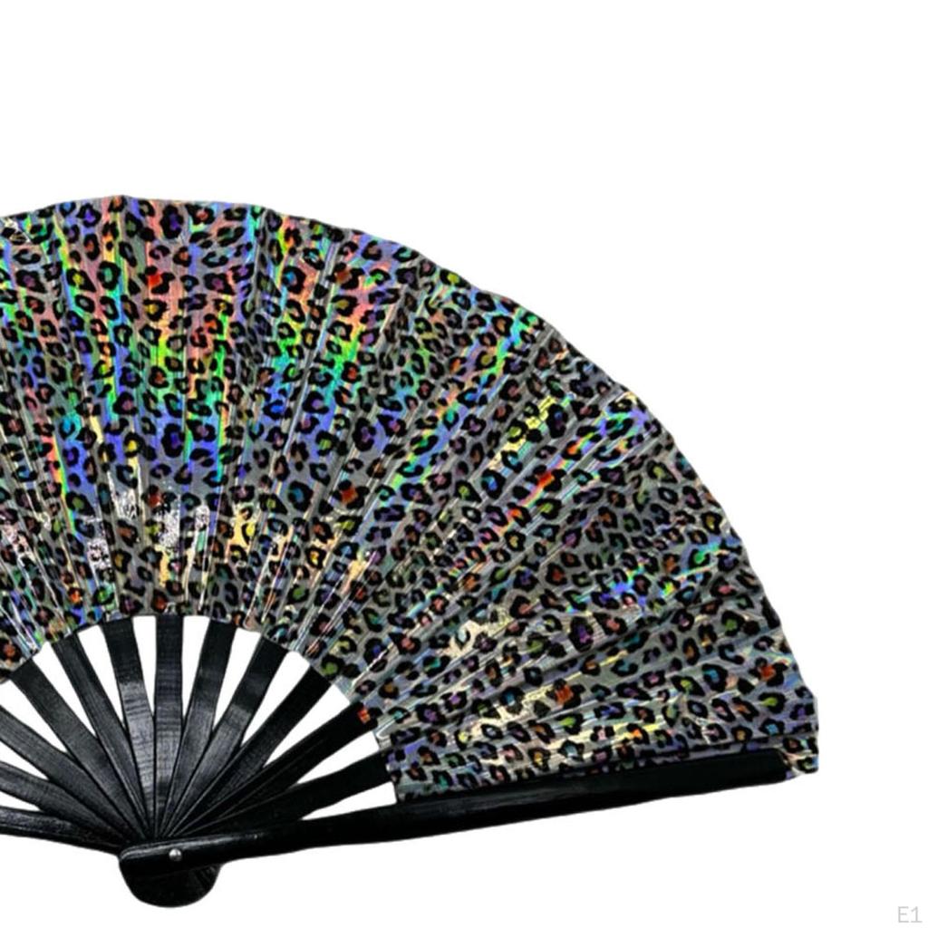 Line Dance Popping Fan Craft Hand для вечеринок, театральных танцев, реквизита