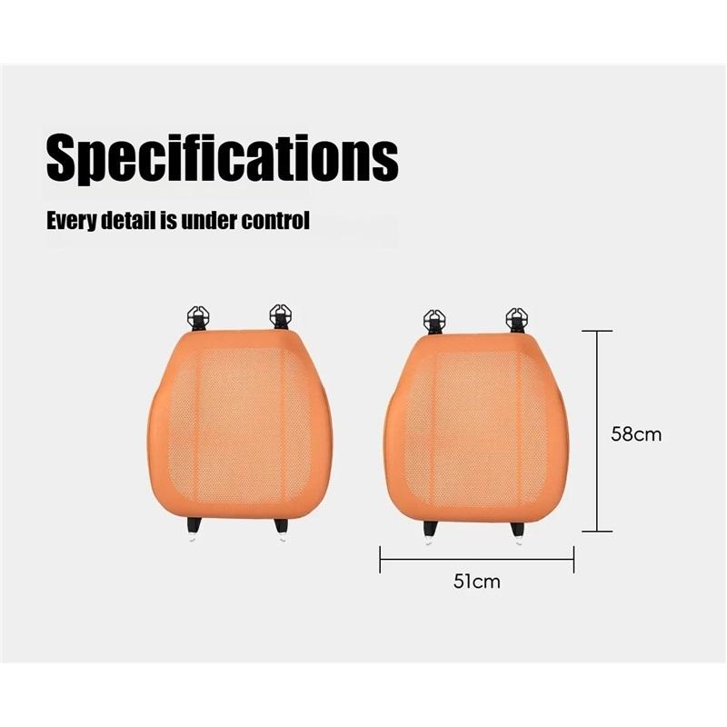 Upgraded New Car Seat Cushion Summer Cool Cushion Ventilation Four-season Universal Seat Cushion Full-inclusive Comfort