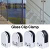 Useful Hardware Stainless Steel Connector Support Bracket Glass Clamp Glass Clip Furniture Supplies