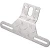 Aluminum License Plate Light Bracket License Plate Holder Bracket Universal for Most Trailer and Truck